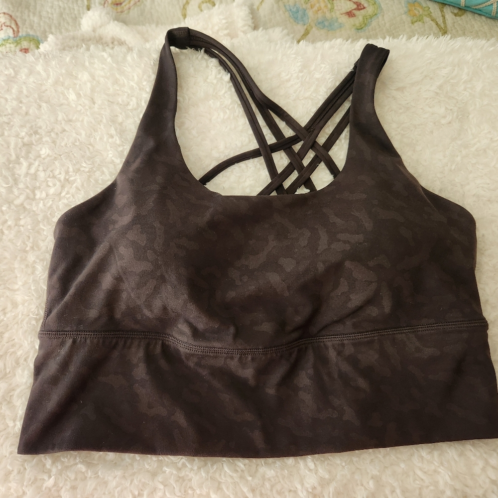 CRZ YOGA strappy Longline bra, size L